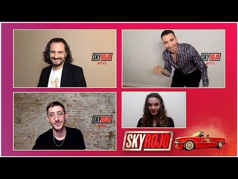 Asier Etxeandía, Miguel Ángel Silvestre i Enric Auquer o „Sky Rojo” - istota zła i plan na Teneryfie
