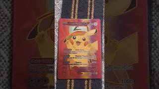 MY FAV CARD IS = ASH PIKACHU ❣️ #shortsfeed #famous #viral #pokemon #pokemoncards #pokemontcg #poké