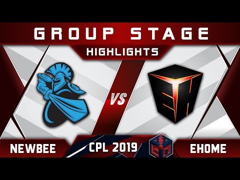 Newbee vs Ehome CPL 2019 China Professional League Highlights Dota 2