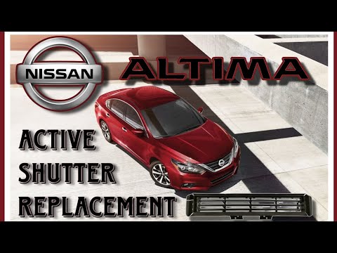 NISSAN ACTIVE GRILL SHUTTER SWAP