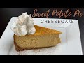 BOMB Sweet Potato Pie Cheesecake! | How to make Cheesecake | Sweet Potato Cheesecake Recipe