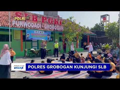 SAT LANTAS POLRES GROBOGAN MELAKSANAKAN KEGIATAN POLISI SAHABAT ANAK