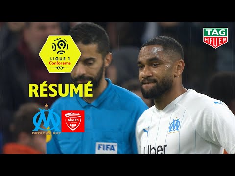 Olympique de Marseille - Nîmes Olympique ( 3-1 ) - Résumé - (OM - NIMES) / 2019-20