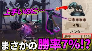 【第五人格】上手い人でも勝率7%になってしまう現環境のハンターが辛すぎる件【IdentityⅤ】【アイデンティティⅤ】