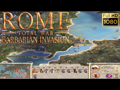 Rome Total War Barbarian Invasion (2005) - Gameplay (PC/Win 10) [1080p60FPS]