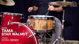 Video thumbnail for TAMA Star Walnut 14x6,5" (TWS1465-RSC) by Drumcenter cz