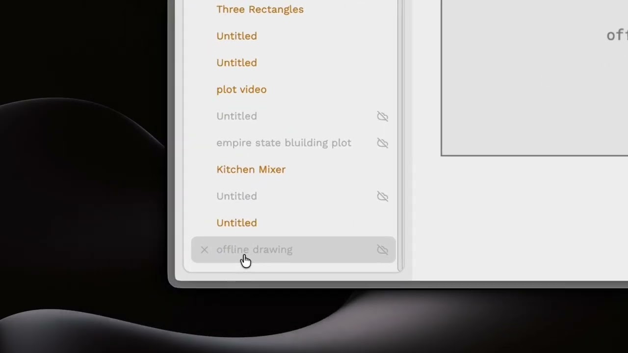 Enabling Continuous Progress through Offline Drawing Creation
