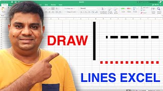 How to Draw Line in Excel