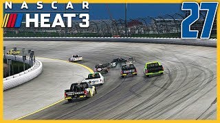 LATE RACE CAUTION, GIVE ME SOME FRESHIES! | NASCAR Heat 3 Career Mode |Race 8/9 of 23|