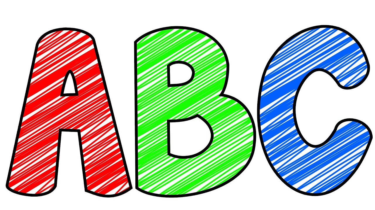 Learn Colors | Coloring Book | ABC Song