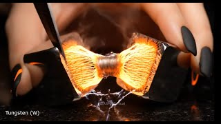 Cutting Chemical Element ASMR Satisfying Cubes #asmr #chemistry #relaxing #ai #fyp #asmrsounds