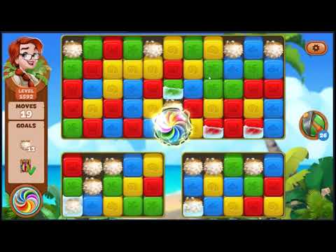 Lost Island Blast Adventure Level 1592 - NO BOOSTERS 🏝️ | SKILLGAMING ✔️