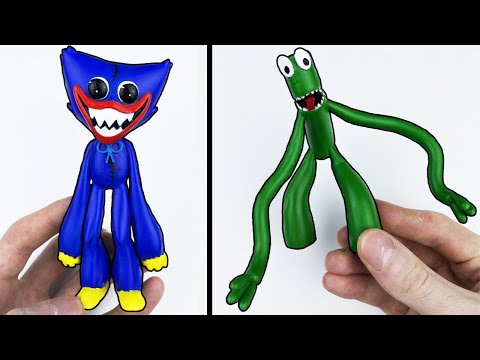 STL file Green Rainbow friends SCP 096 - Roblox 🌈・3D print