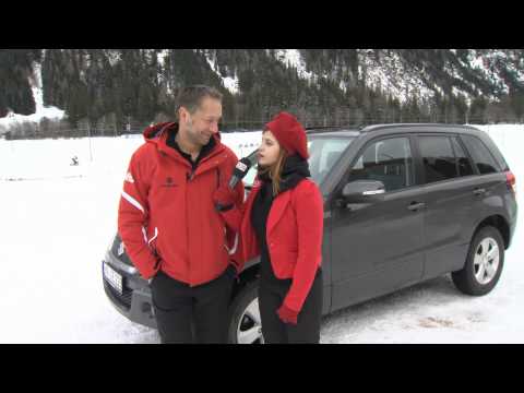Suzuki TV präsentiert „Mehr Wagen" mit 4x4 im Schnee