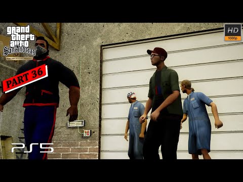 GTA San Andreas Definitive Edition Gameplay Walkthrough [PS5 1080P 60FPS] - No Commentary - PART 36