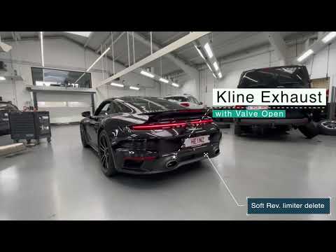New Porsche 992 Turbo S with Kline Innovation Exhaust and 100 cell downpipes.