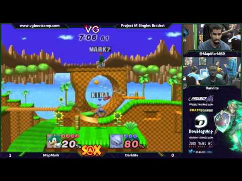 Xanadu 6/24/14 - Map Mark (Sonic) vs. Darklite (Ivysaur/Mewtwo)