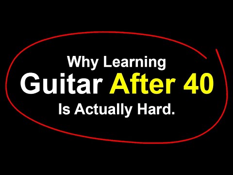 Over 40? Here’s Why Guitar Feels Impossible (But Isn’t)