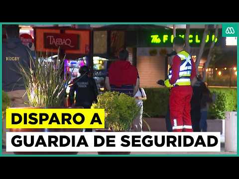 Balacera en centro comercial en Cerrillos: Guardia de seguridad resultó herido de bala