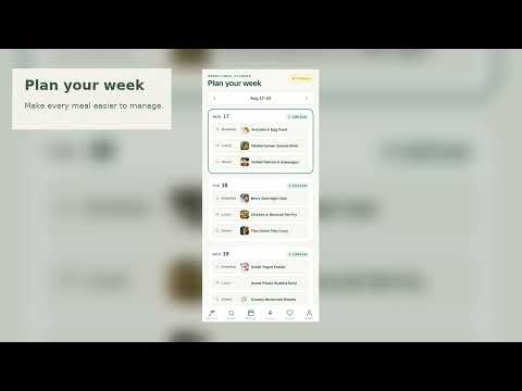 Healthy Meals Planner video thumbnail
