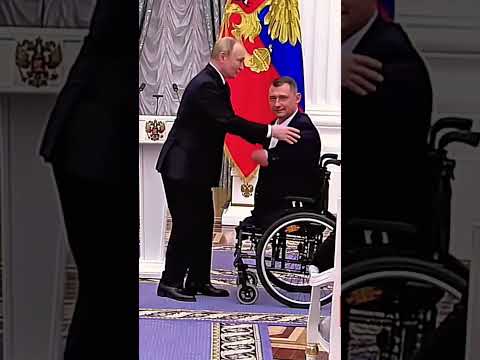 A Moving Moment: Putin Meets Courageous Disabled Soldier
