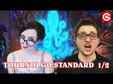1ER TOURNOI EN STANDARD ! 1/2 Leva VS Un33D - Hearthstone