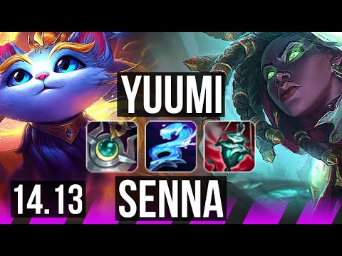 YUUMI & Vayne vs SENNA & Smolder (SUP) | 83% winrate, 0/4/24 | BR Diamond | 14.13