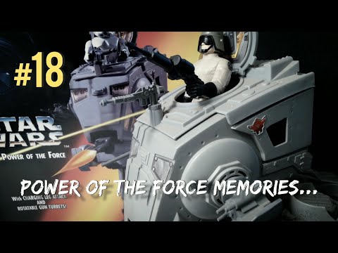 Star Wars Power of the Force Memories #18 | Imperial AT-ST Scout Walker and AT-ST Driver
