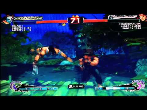 USF4 OG Apoc (Vega) vs PIKACHUAKUMA (Ryu)