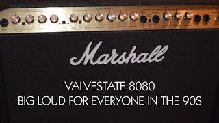 Video thumbnail for Marshall Valvestate 8080 Still a great Loud Guitar Amplifier by Matthew North Music