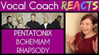 Vocal Coach Reacts to Bohemian Rhapsody (Queen) – Pentatonix
