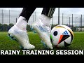 Individual Training Session In The Rain How To Train Solo