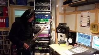 CREST OF DARKNESS in the studio September 2014.