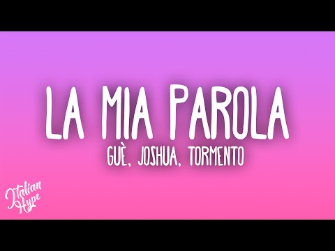 Shablo, Guè, Joshua - La Mia Parola (Sanremo 2025) ft. Tormento
