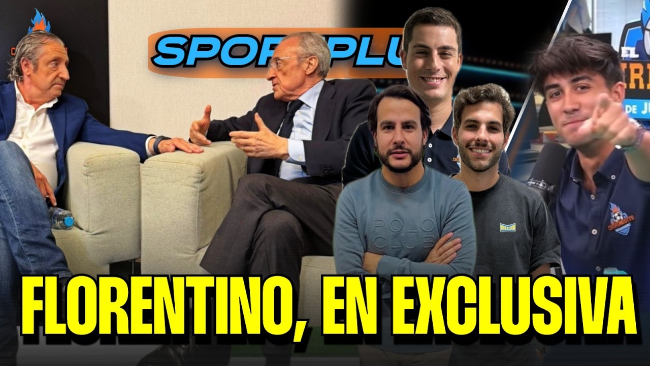 🚨FLORENTINO PÉREZ, EN EXCLUSIVA CON JOSEP PEDREROL | Sportplus