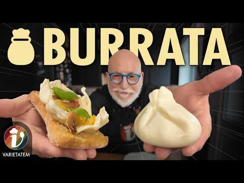 🧀 Burrata Caseira 🇮🇹 — O Queijo Que Transforma Qualquer Receita!
