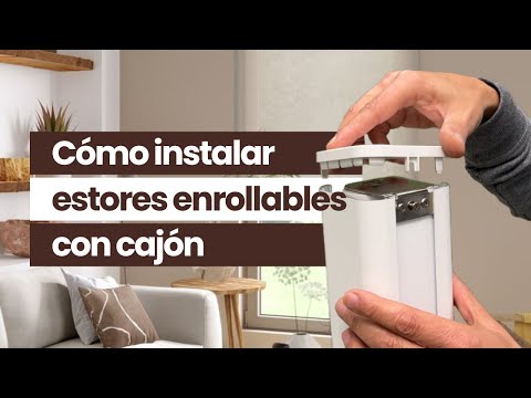 Cómo Instalar Estores Enrollables con Cajón (Instala Fácil)