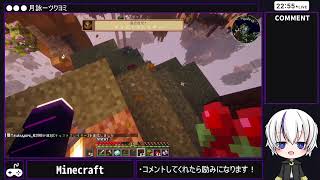 【Minecraft：BM Exosphere 2】地上に飽きたなら、空島で冒険してみませんか？【配信】