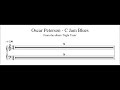 Oscar Peterson - C Jam Blues - Piano Transcription (Sheet Music in Description) - RHTranscriptions Oscar Peterson - C Jam Blues - Piano Transcription (Sheet Music in Description)