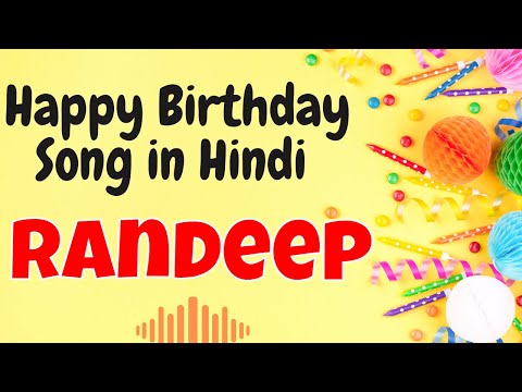 Happy Birthday Randeep Song | Birthday Song for Randeep | Randeep Happy Birthday Song
