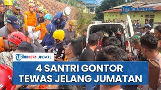 Kronologi 4 Santri Gontor Magelang Tewas Tertimpa Reruntuhan Tandon Air, Evakuasi Sampai 13 Jam