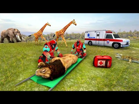 Animal Rescue Game - Animal Ambulance Driving Simulator - Gameplay#1