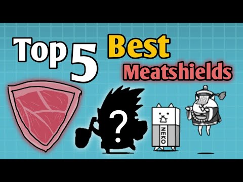 Battle Cats - Top 5 Best Meatshields (Personal Opinion)
