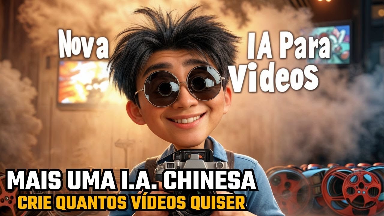 NOVA I.A. CHINESA - CRIE VÍDEOS ILIMITADOS E DE GRAÇA [E sem travamentos]