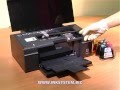 Промывка печатающей головки на примере принтера Epson T50 