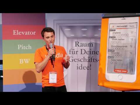 Elevator Pitch BW Landesfinale 15/16 - HOODLA