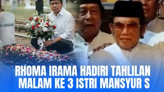 Download lagu RHOMA IRAMA ATTENDS TAHLILAN THREE DAYS AFTER THE DEATH OF MANSYUR S'S WIFE, ALMH HJ ROSIDAH mp3