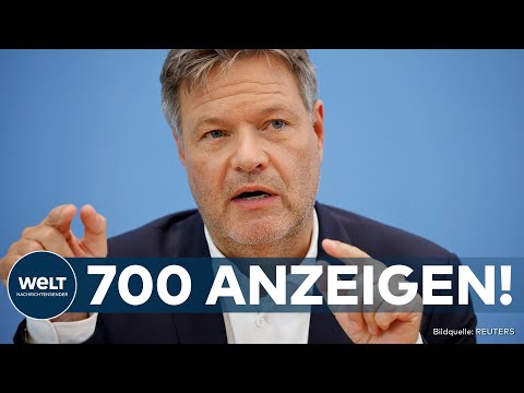 DEUTSCHLAND : "700 Strafanzeigen!" So wehrt sich Vizekanzler Robert Habeck gegen Hasskriminalität