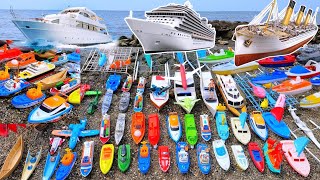 Review Mainan Kapal Terseret Ombak, Kapal Laut, Kapal Pesiar, Titanic, Speedboat, Kapal Selam, Boat