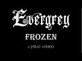 Evergrey - Frozen - 2011 - Lyric Video